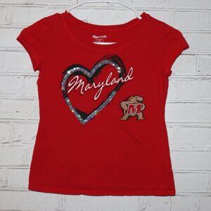 ❤️ Maryland Terrapins Kids Tee · Size 7/8